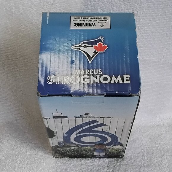 2019 Toronto Blue Jays Marcus Strongnome MLB Lawn Gnome BNIP!! - Picture 6 of 7
